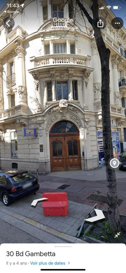 Appartement T2 Coconing, Wifi, Internet, Clim, 300M Plage 니스 외부 사진